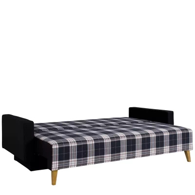 Ciemna sofa w stylu skandynawskim MERKURY