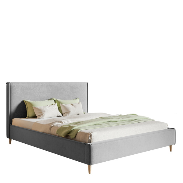 Dwuosobowe łóżko tapicerowane 180x200 cm EDAN