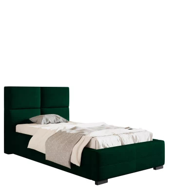 Zielone łóżko młodzieżowe 90x200 cm CENTOS