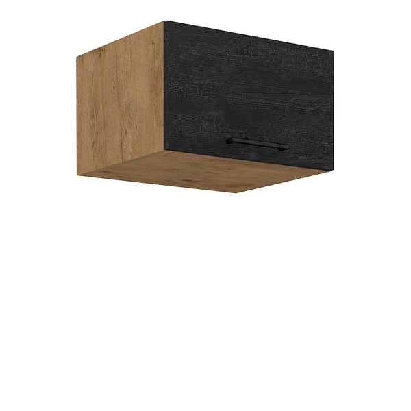 Nadstawka szafka kuchenna 60 cm VIKI ciemne drewno