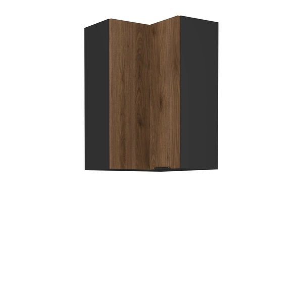Narożna szafka kuchenna 60x60 cm MARGARET orzech okapi